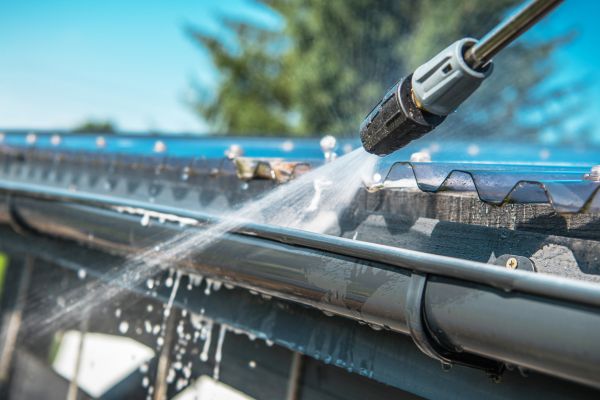 Gutter Jet Washing in Gainesville
