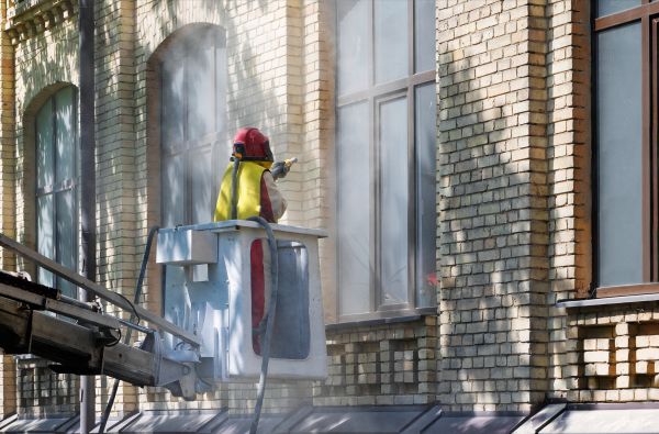 Brick Facade Cleaning in Gainesville