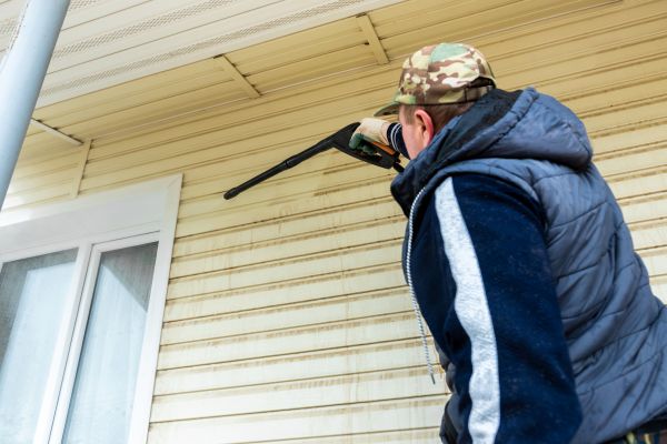 Vinyl Siding Pressure Cleaning in Gainesville