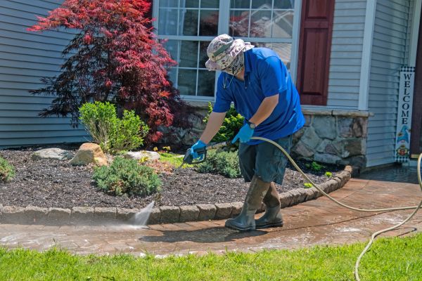 Brick Walkway Cleaning in Gainesville