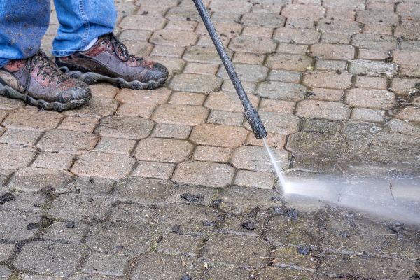 Stone Patio Cleaning in Gainesville